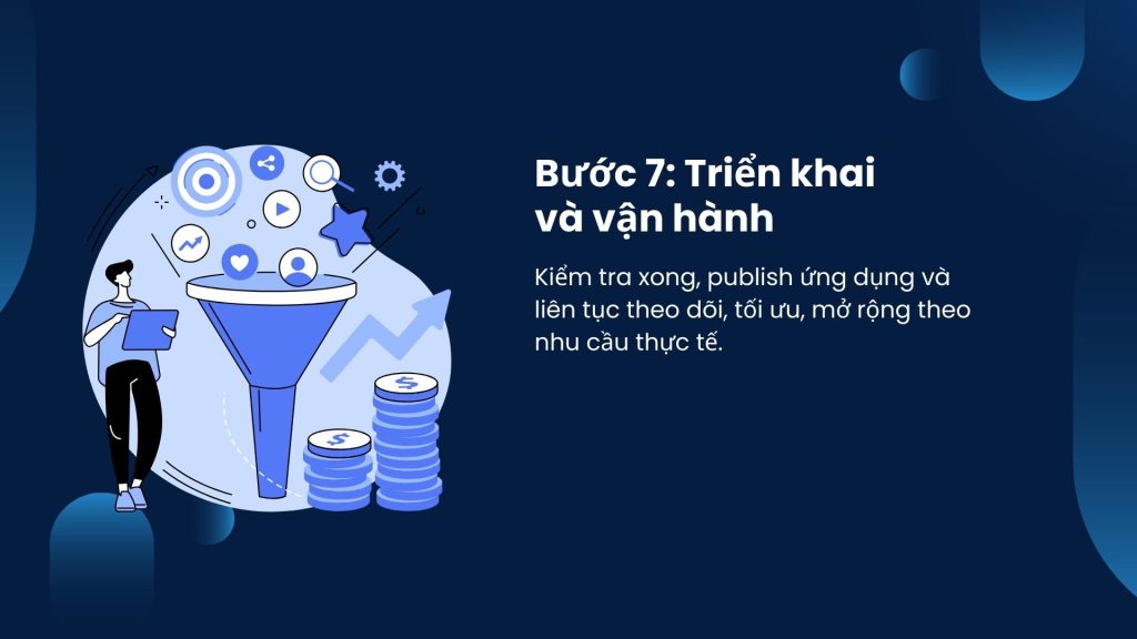 Triển khai app bằng low code