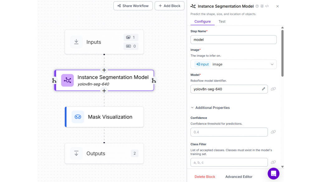 Quy trình Roboflow để phân đoạn đối tượng (Phân đoạn đối tượng)