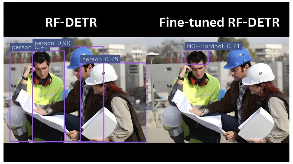 sử dụng mô hình RF-DETR và RF-DETR