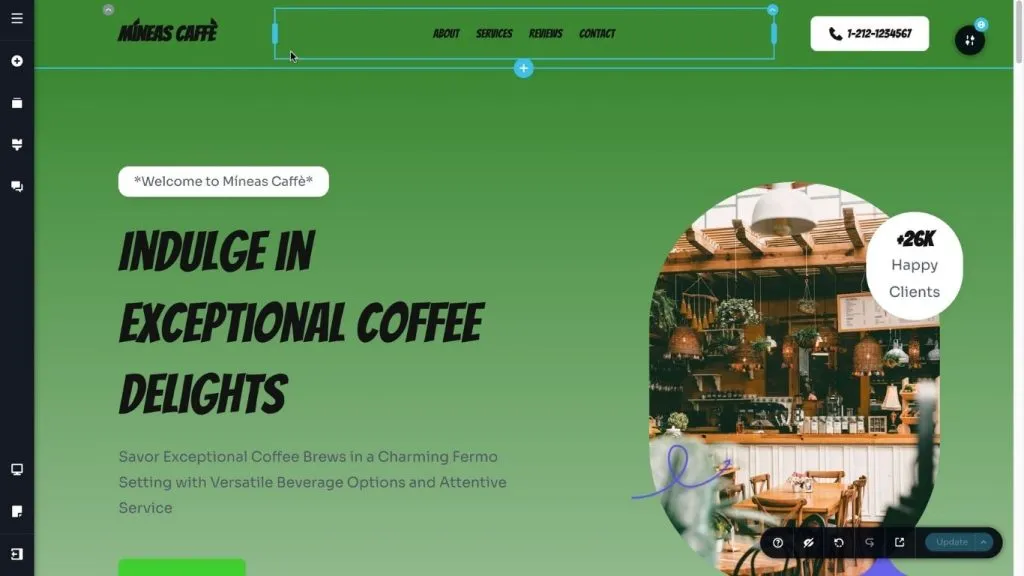 Chỉnh sửa thiết kế và nội dung landing page AI theo thương hiệu