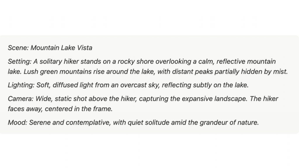 Đầu ra của few-shot prompt