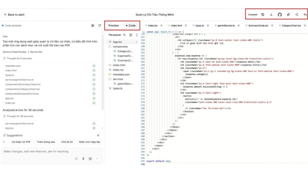 Tạo ứng dụng ai với vibe coding github