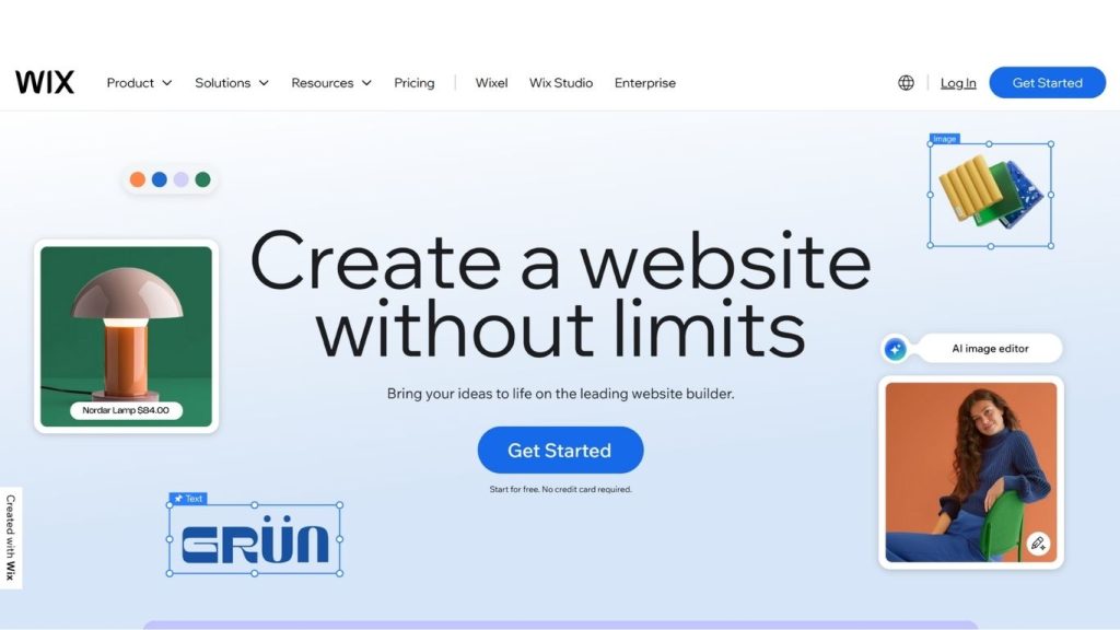 Nền tảng Wix ADI hỗ trợ thiết kế website bằng AI