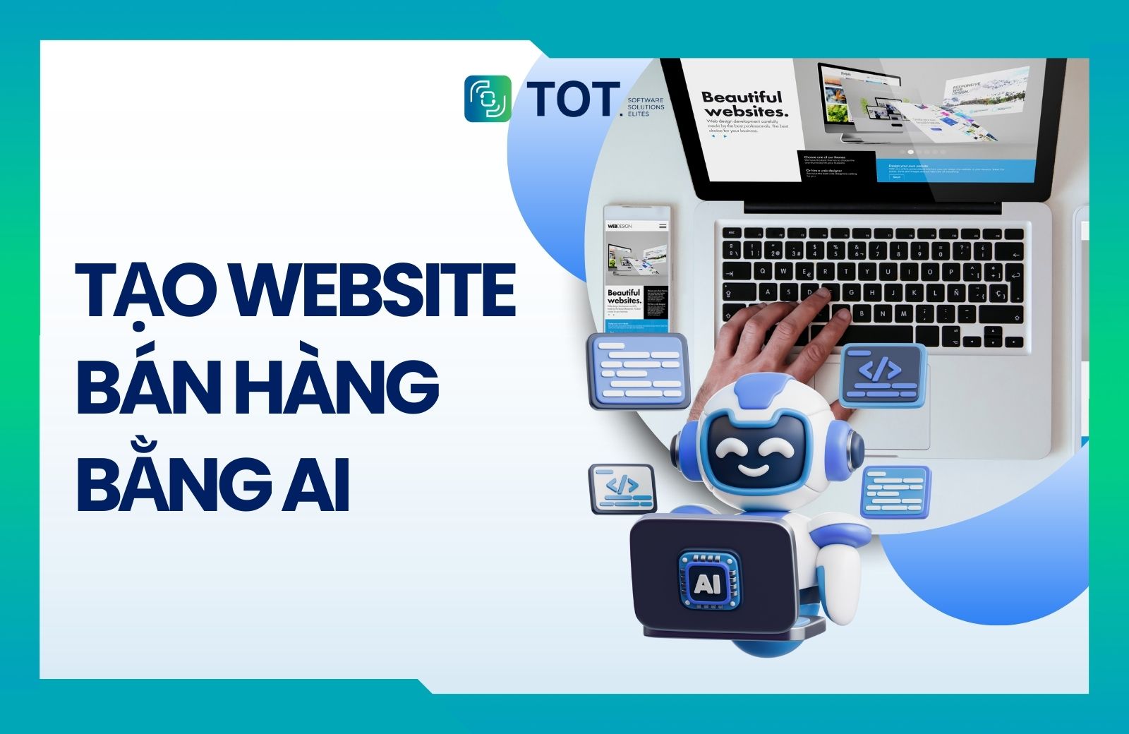 tạo web bán hàng bằng AI