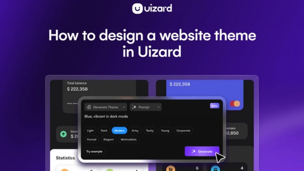 Uizard tạo giao diện bằng AI