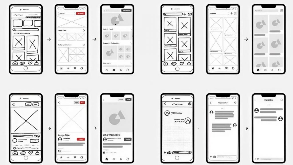 vẽ Wireframe 