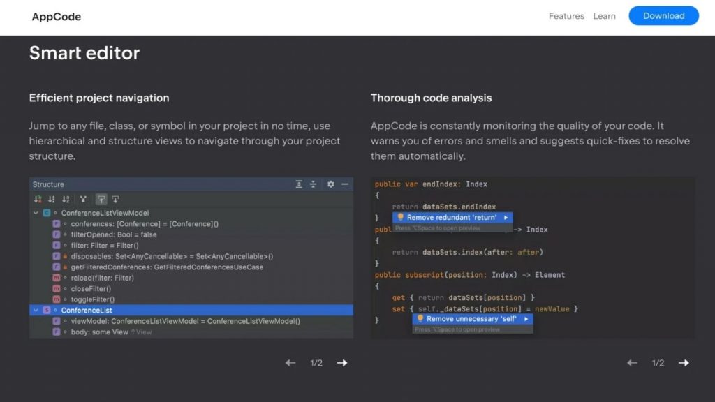 môi trường phát triển tích hợp AppCode