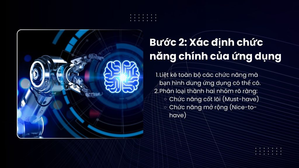 cách tạo app bằng AI