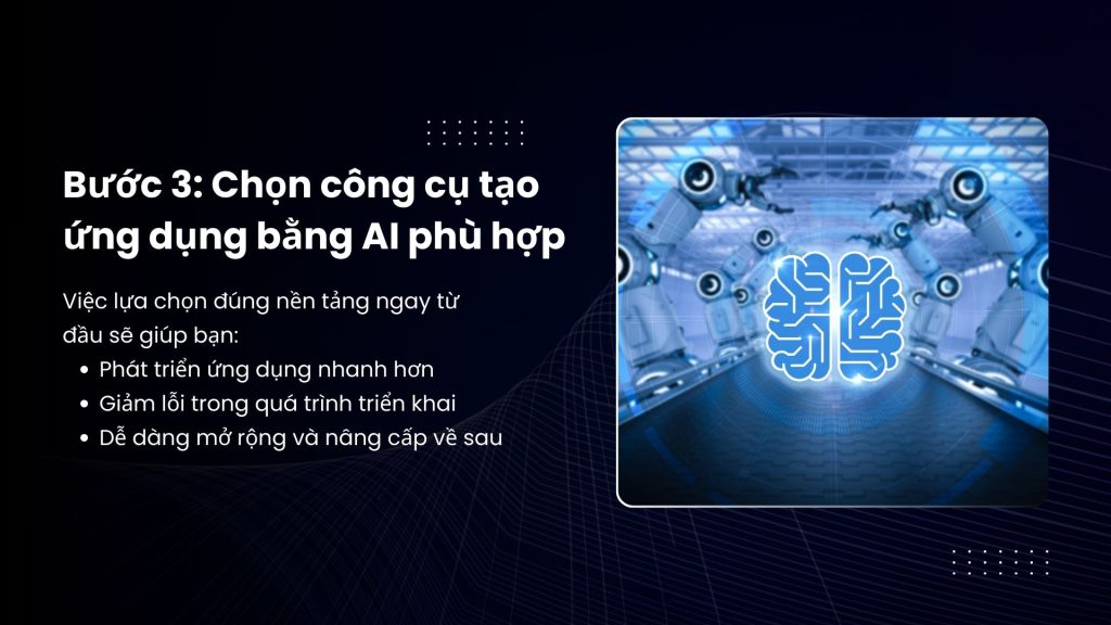 công cụ tạo ứng dụng bằng AI