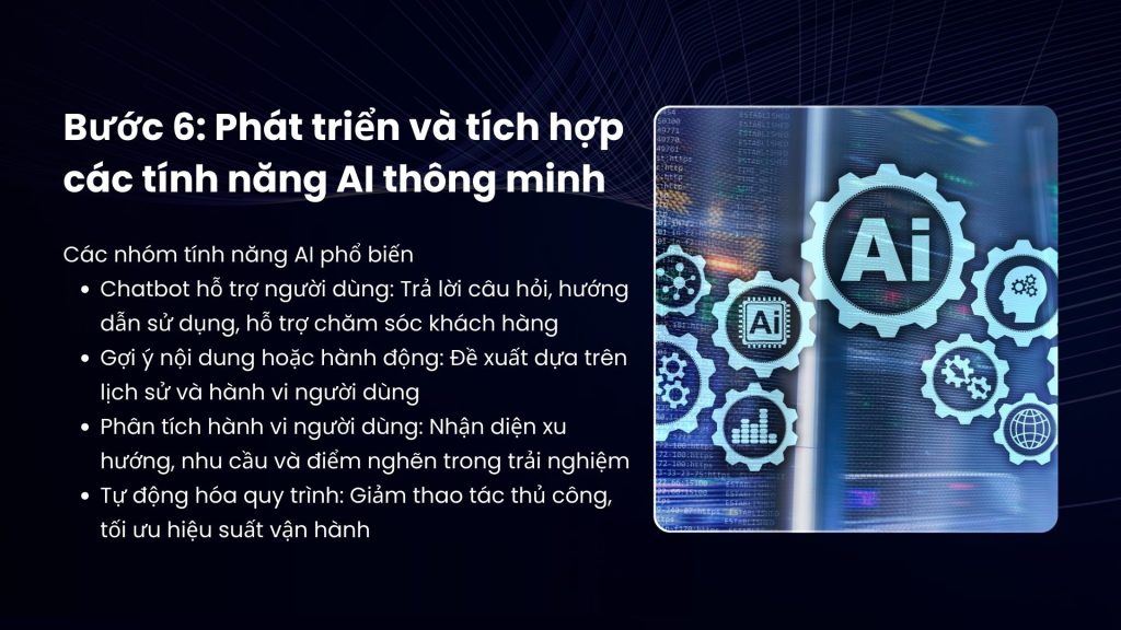 tích hợp tính năng AI