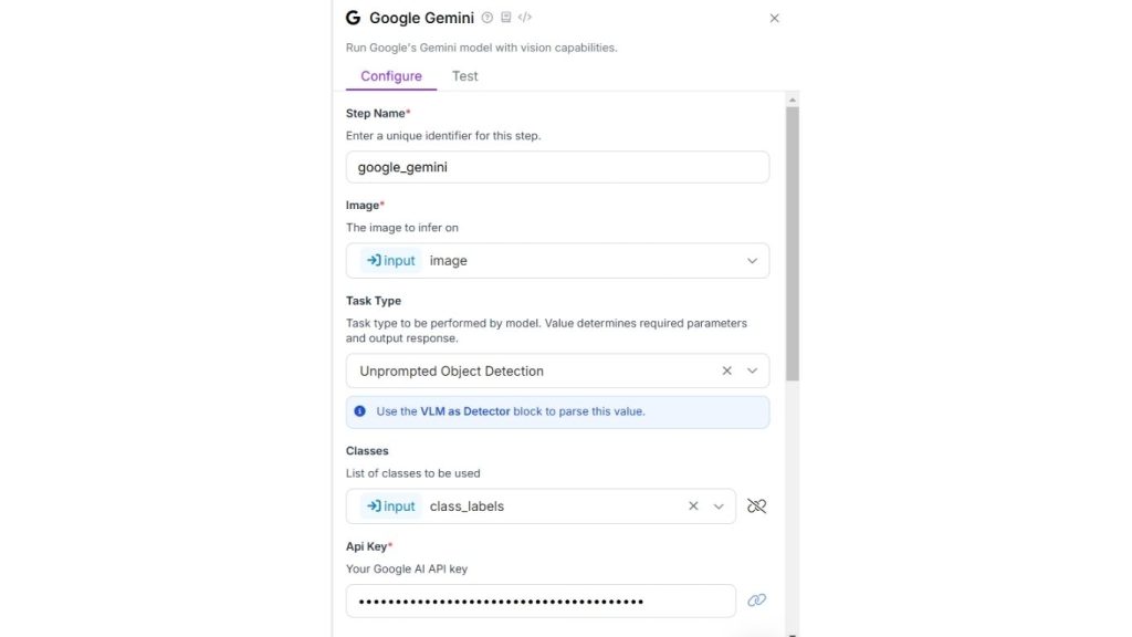 Sự kết hợp giữa khối Google Gemini, mô hình ngôn ngữ thị giác