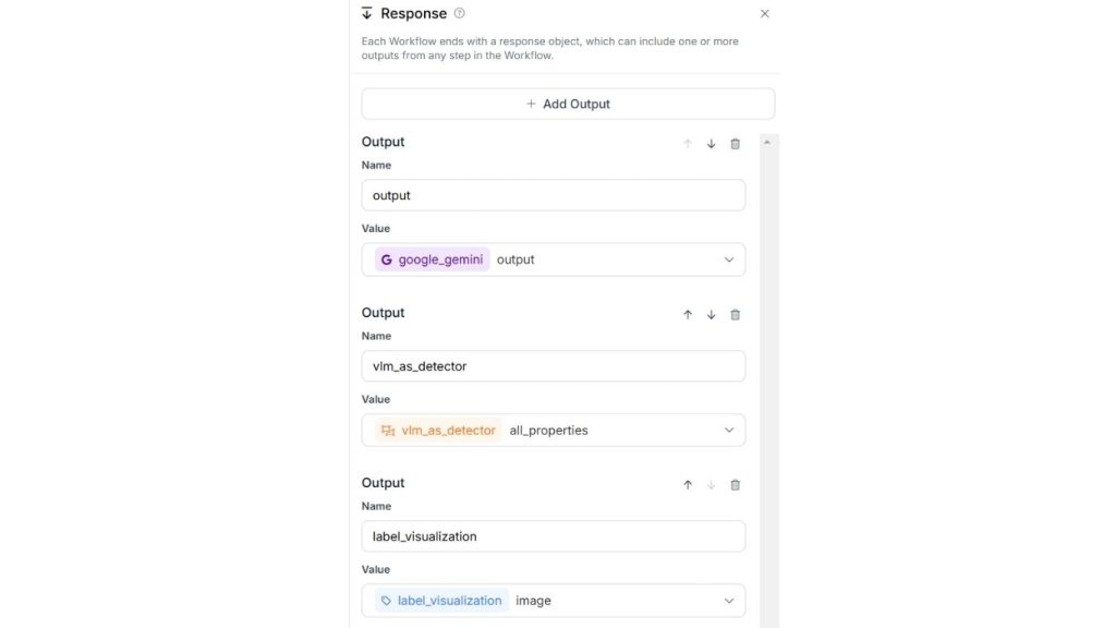 Giao diện khối đầu ra cho phát hiện đối tượng bằng mô hình ngôn ngữ thị giác