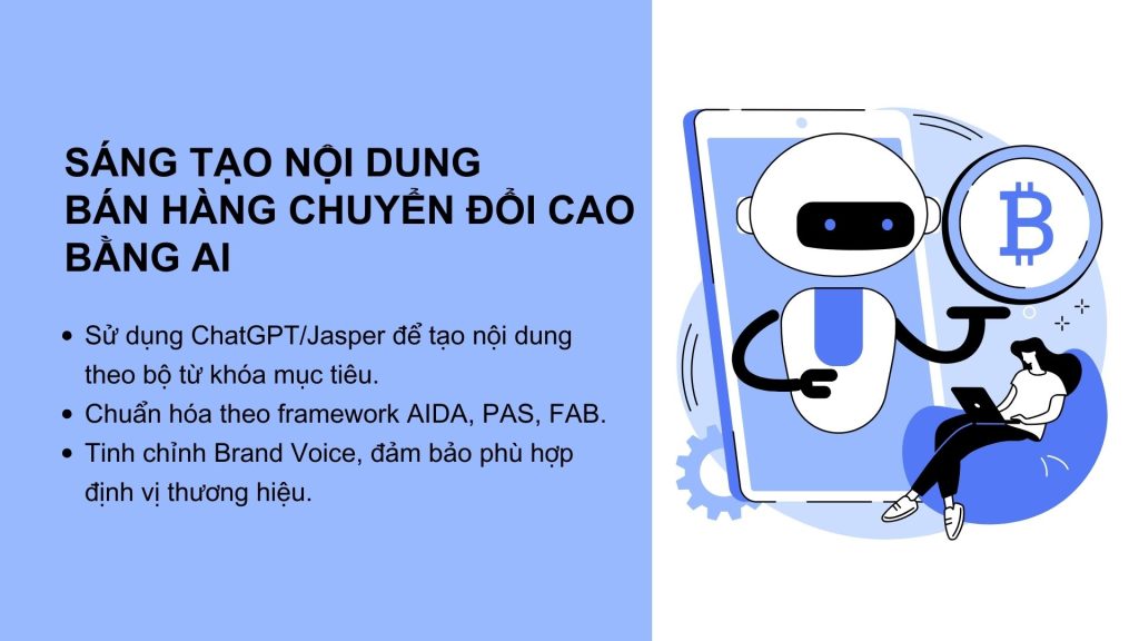 Bán hàng online bằng AI với nội dung quảng cáo tối ưu chuyển đổi