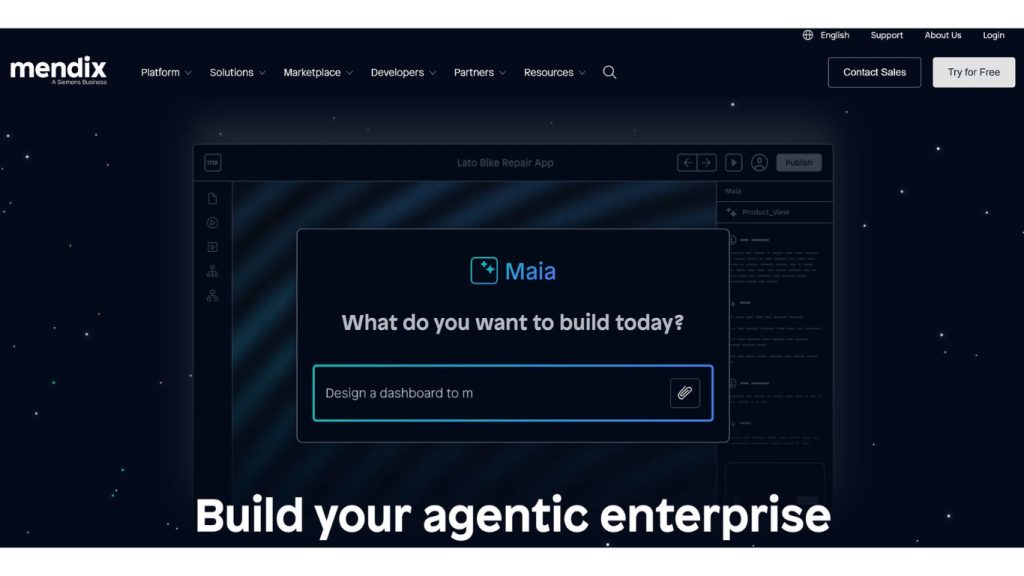 Mendix low-code platform