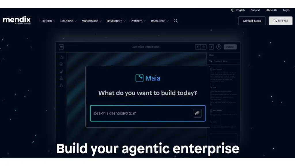 Mendix low-code platform