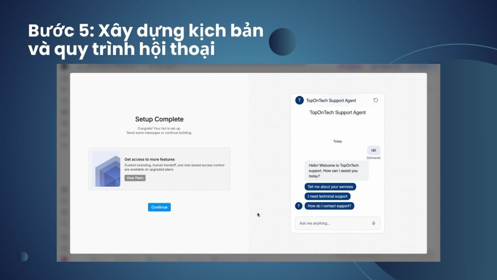 xây dựng kịch bản và quy trình hội thoại bán hàng hiệu quả