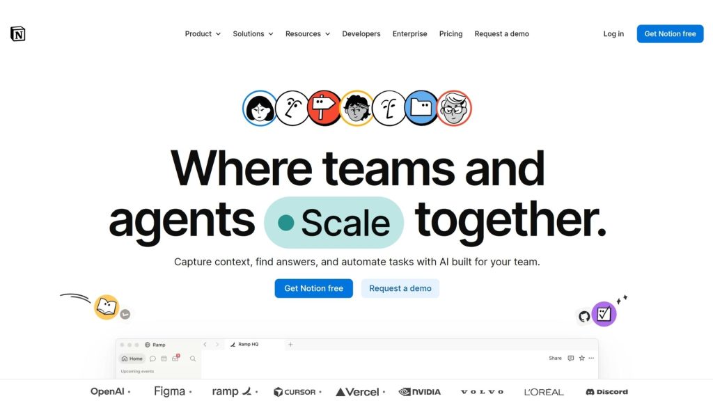 AI work tools Notion AI