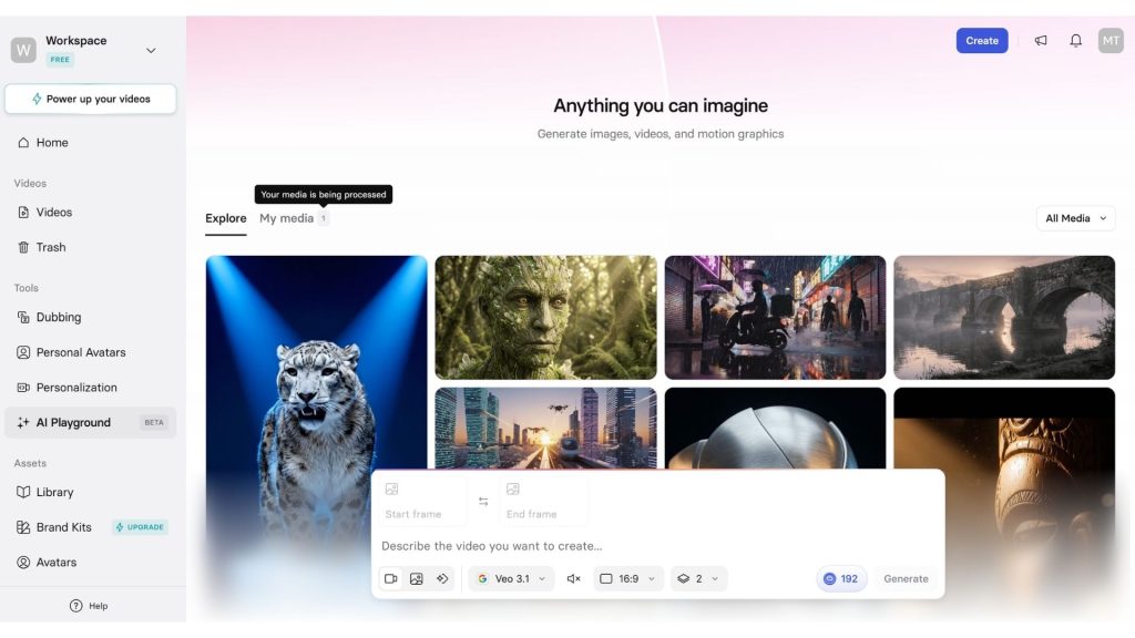 Synthesia popular AI tools for businesses
