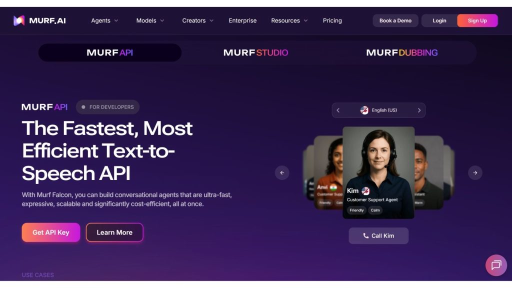 AI audio generation tools Murf AI