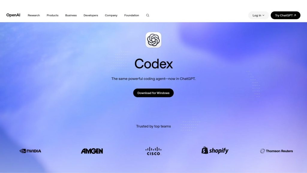 free AI tools for developers Codex