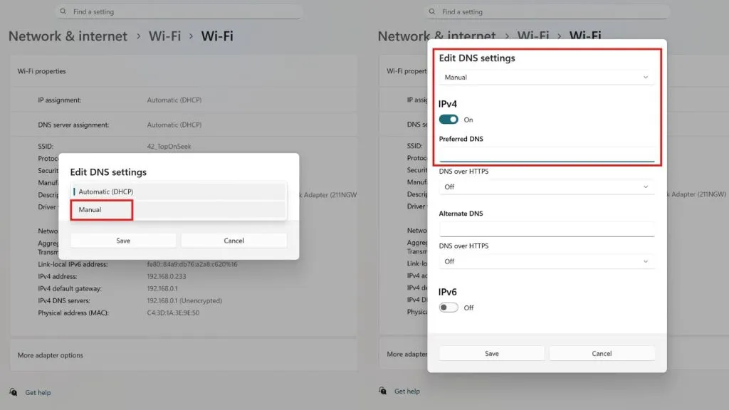 DNS over https windows 11 là gì