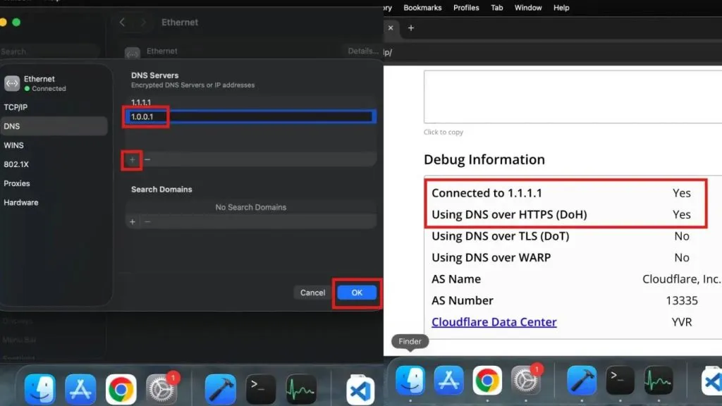 dns over https macbook