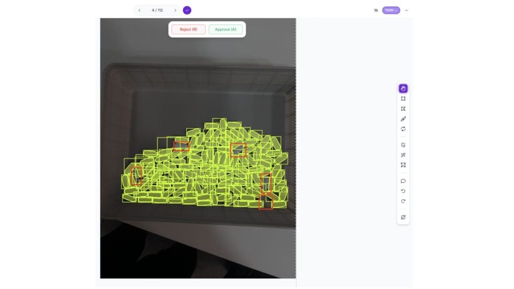 Ảnh minh hoạ kết quả đếm viên thuốc từ mô hình SAM 3
