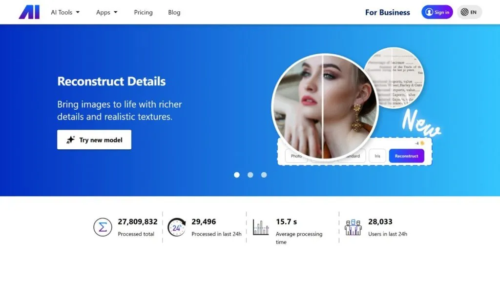 Nero AI nâng cấp hình ảnh