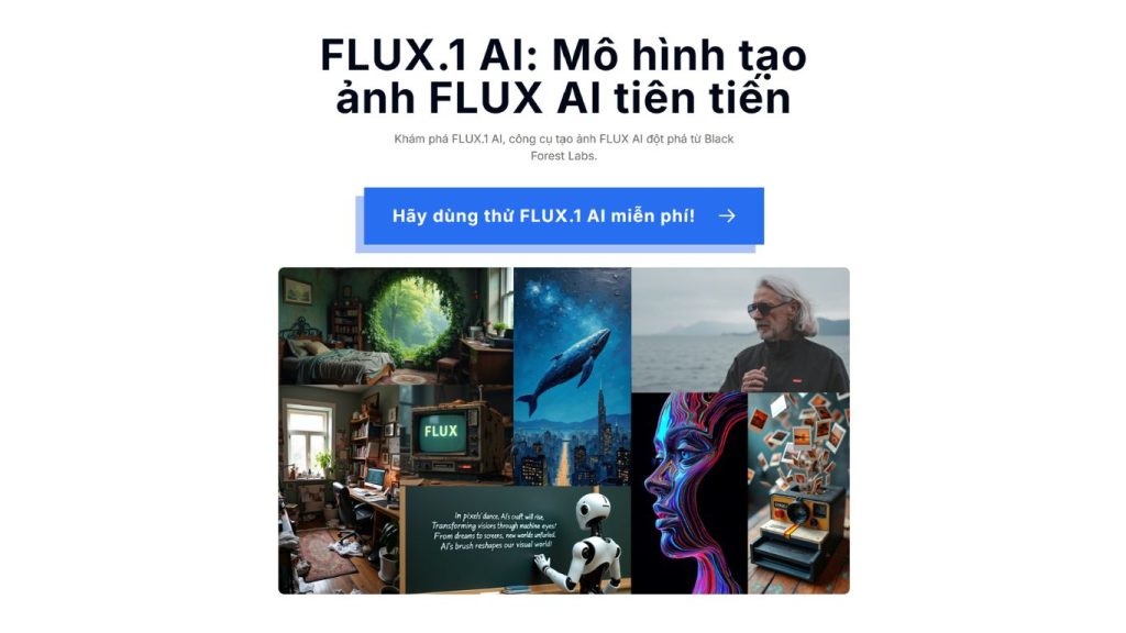 Flux AI image generator
