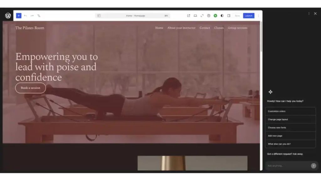 Website về Sức khỏe và Thể hình