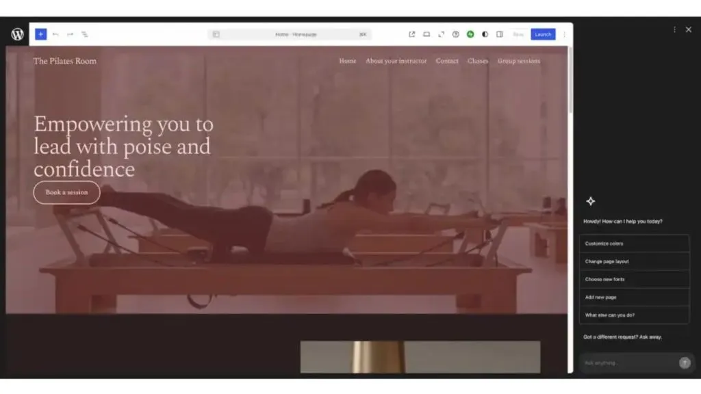 Website về Sức khỏe và Thể hình