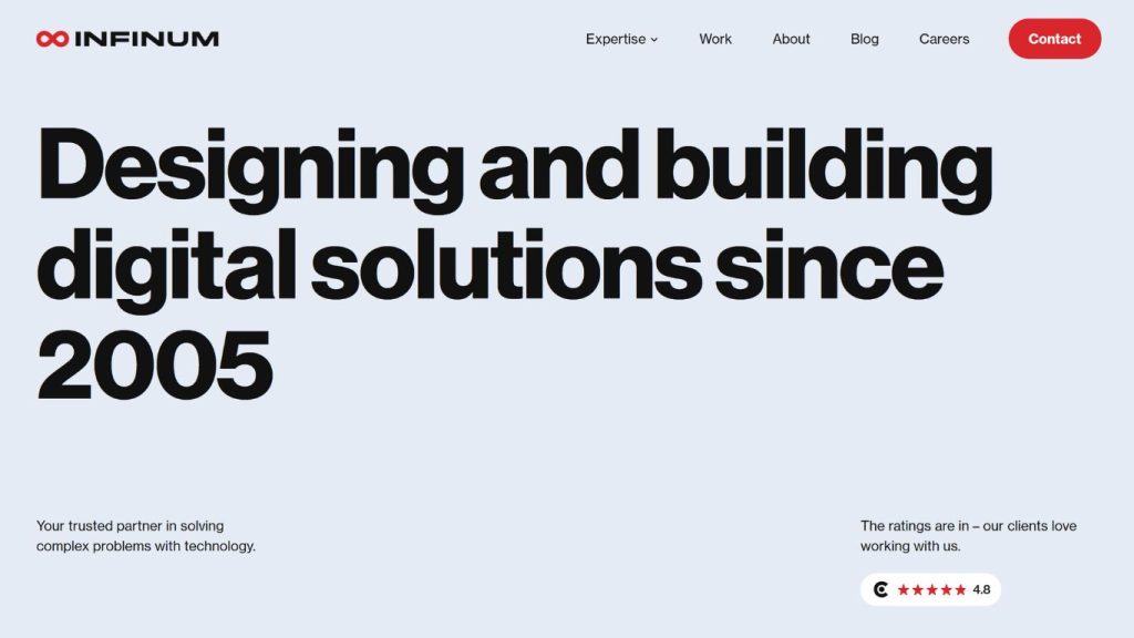 Infinum design-driven mobile app development with strong UX