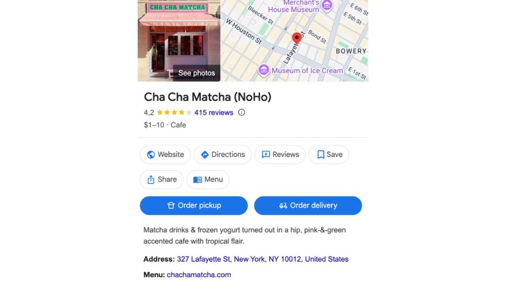 tối ưu Google Business Profile