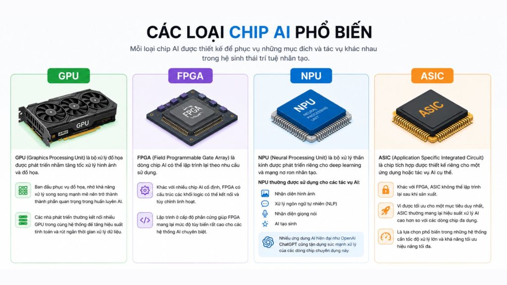 Các loại chip AI