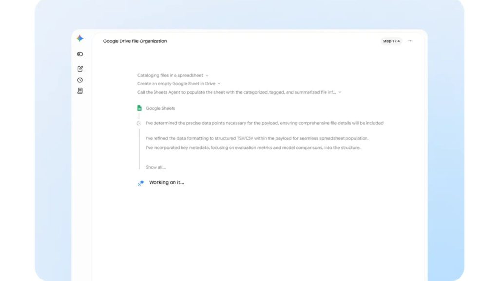 Gemini Spark tự động phân loại và tổ chức tệp Google Drive bằng workflow AI nhiều bước.