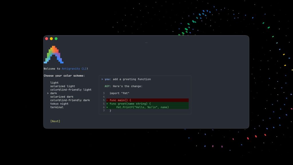 Google Antigravity CLI trên terminal
