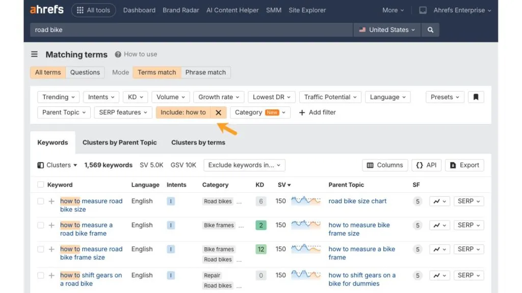 Google Web Guide keyword tutorial