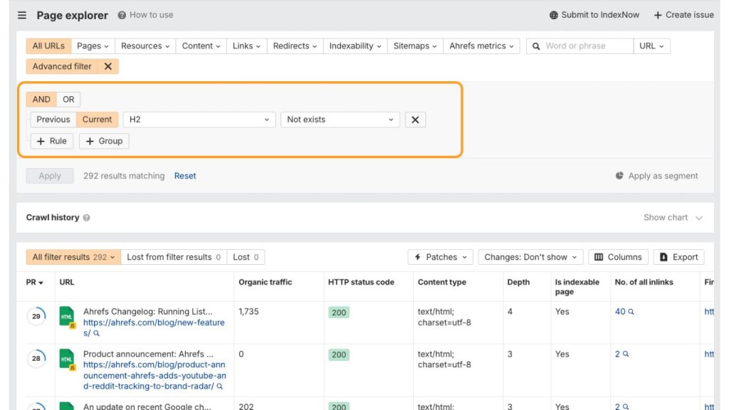 tối ưu cấu trúc heading SEO cho Google Web Guide