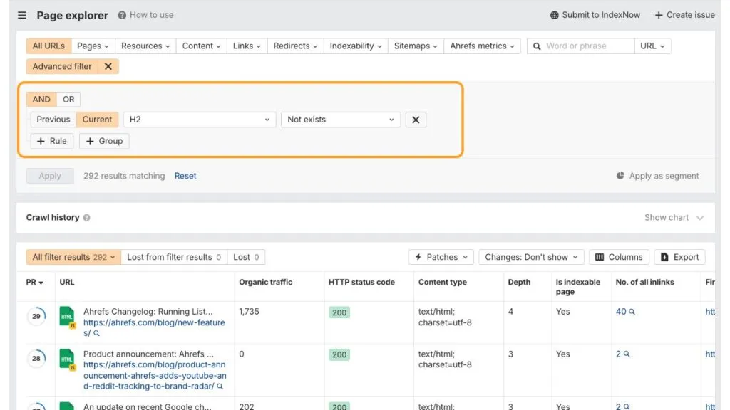 tối ưu cấu trúc heading SEO cho Google Web Guide