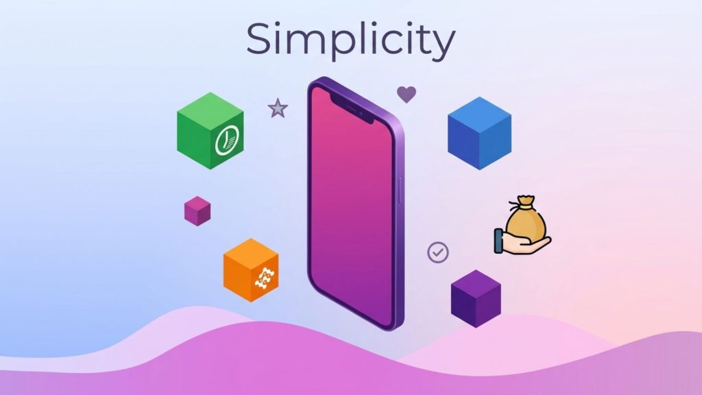 nguyên tắc thiết kế app tinh gọn