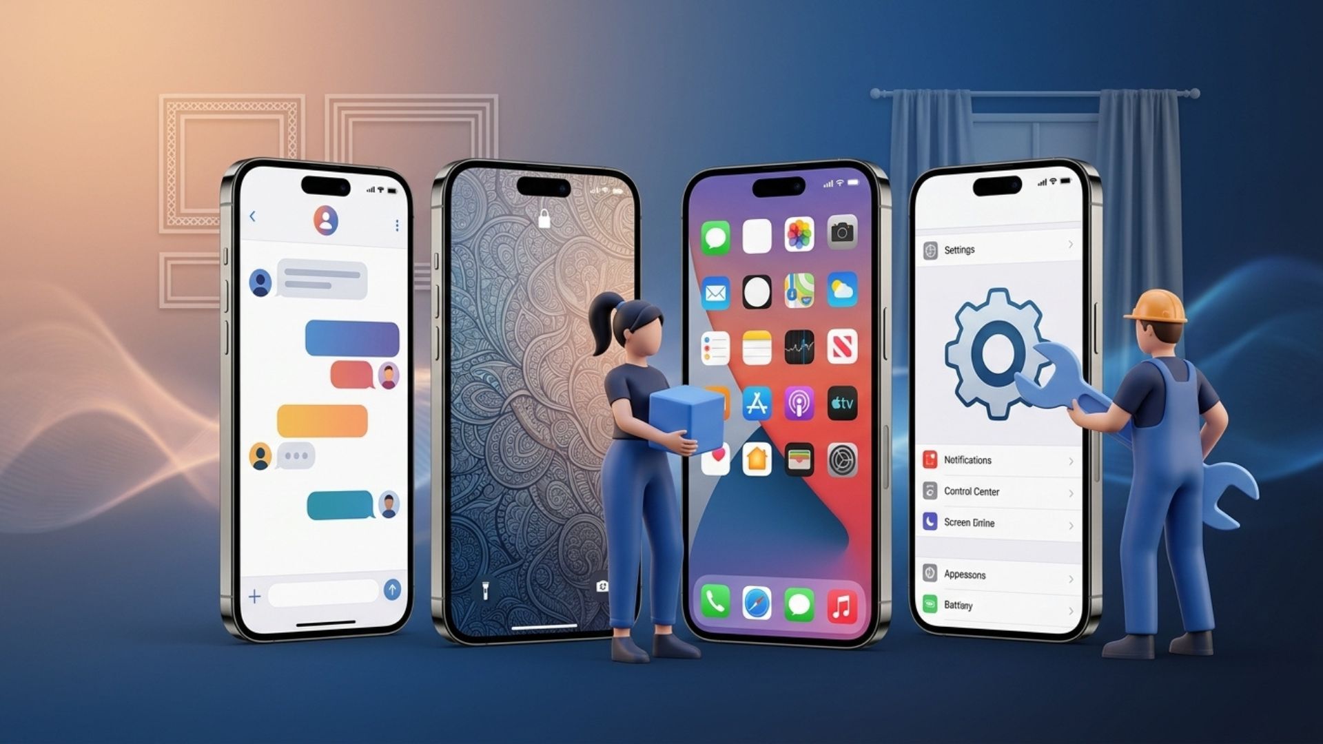 Sửa lỗi, bảo trì app và nâng cấp sau quy trình thiết kế app