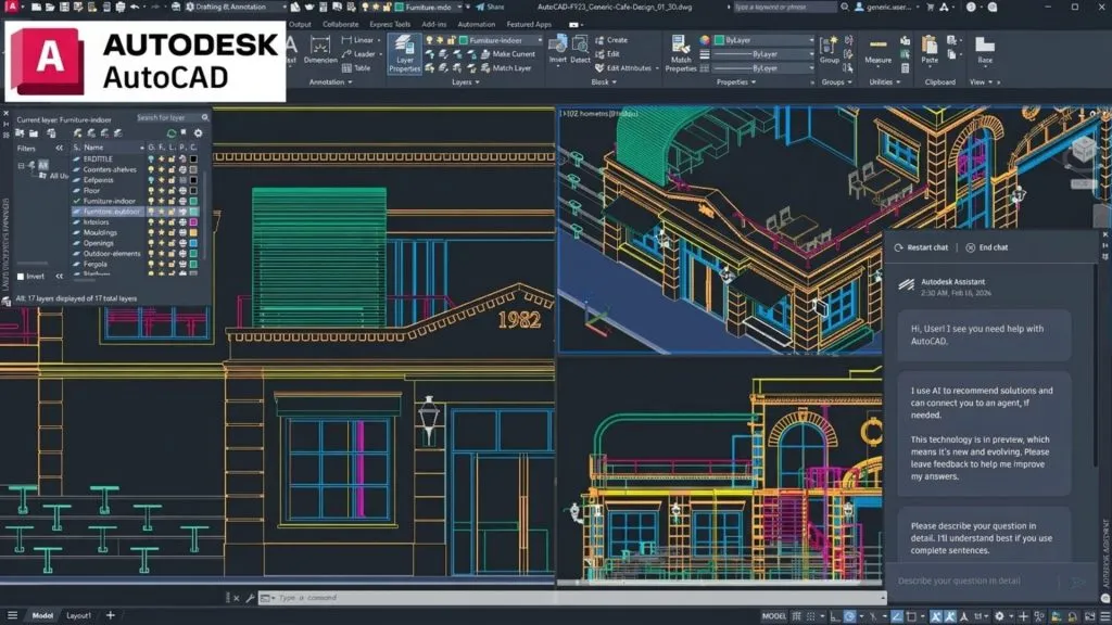 Ứng dụng thiết kế đồ họa trên máy tính Autodesk AutoCAD