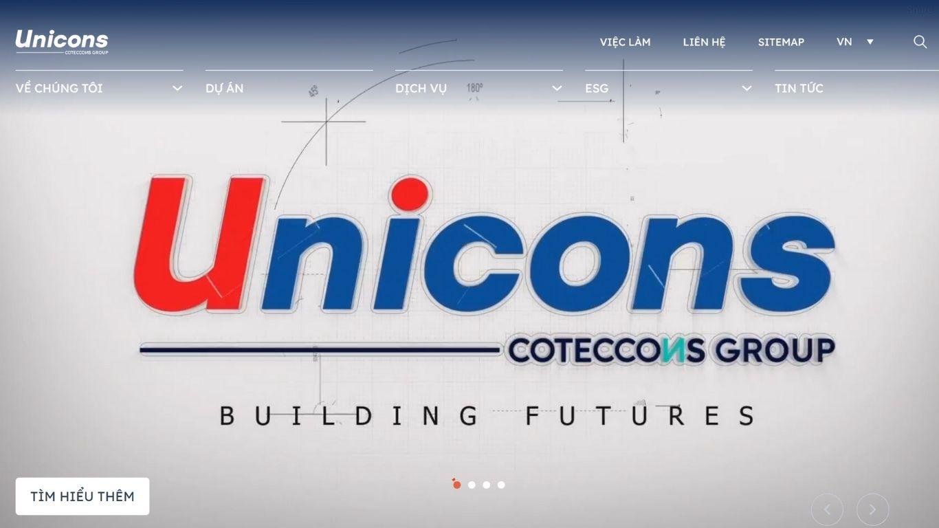 công ty thiết kế website xây dựng