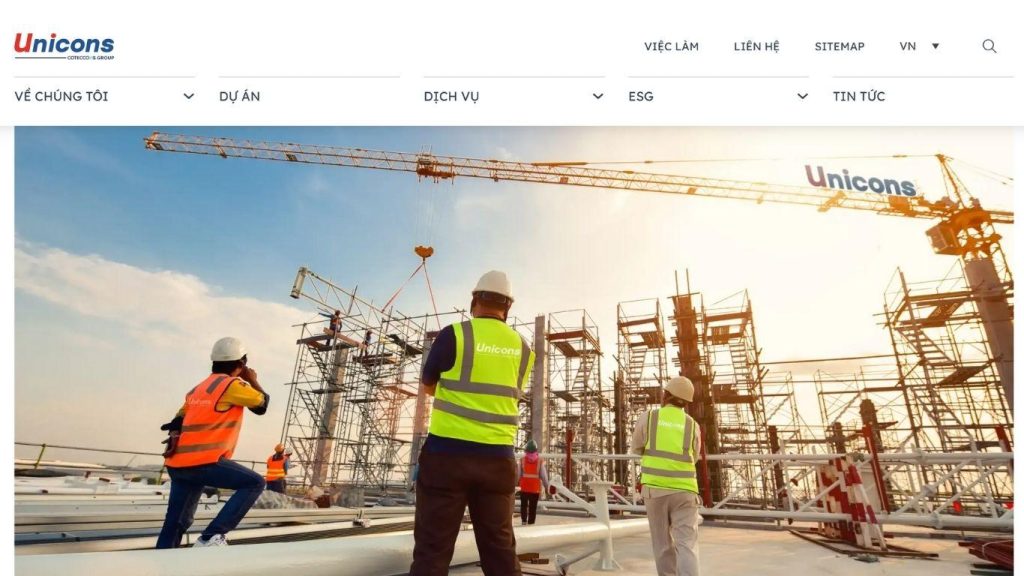construction web design company hcm