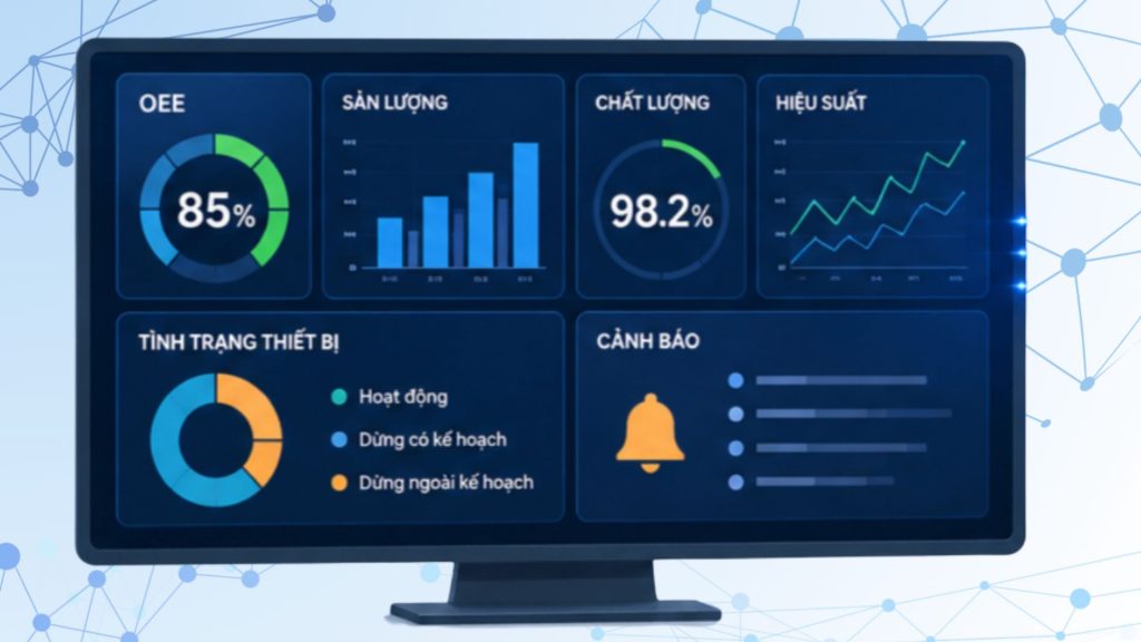 Cách hệ thống MES quản lý hoạt động