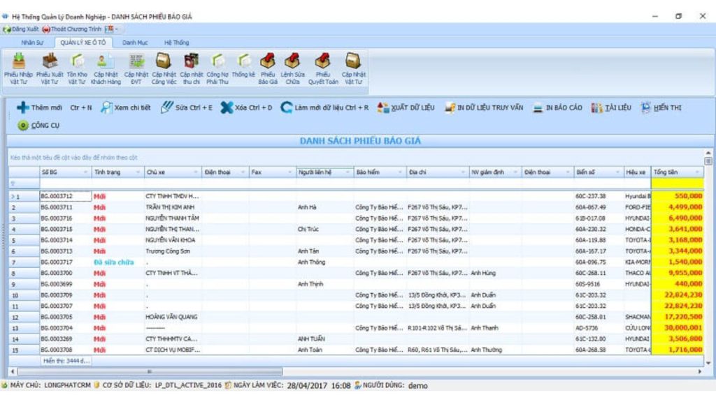 carCRM