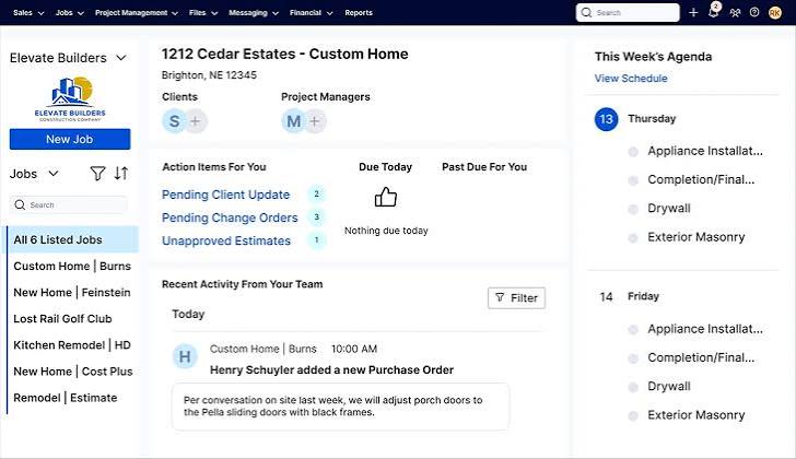 Buildertrend – Residential contractor management software