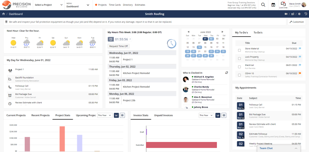 Contractor Foreman – Contractor management software for small businesses