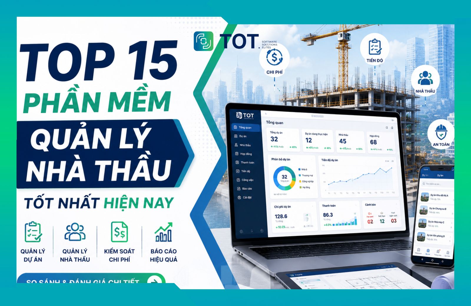 Phần mềm quản lý nhà thầu