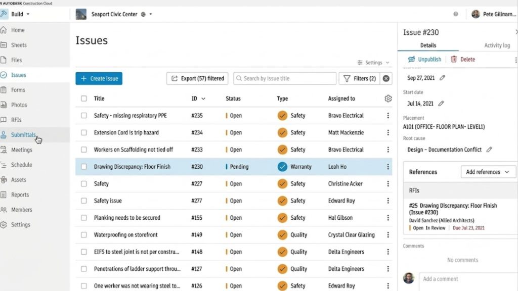 Phần mềm quản lý tiến độ công trình Autodesk Construction Cloud